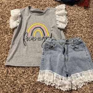Girls Lace Outfit